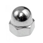 Stainless Steel Dome Nuts M3–M10 — A2 Hex Acorn DIN 1587