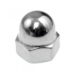 Stainless Steel Dome Nuts M3–M10 — A2 Hex Acorn DIN 1587