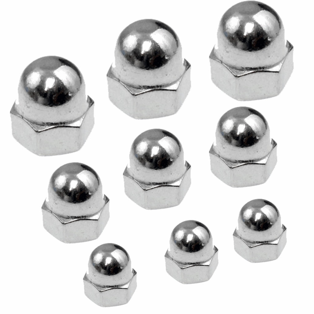 marine-dome-acorn-nuts-stainless steel