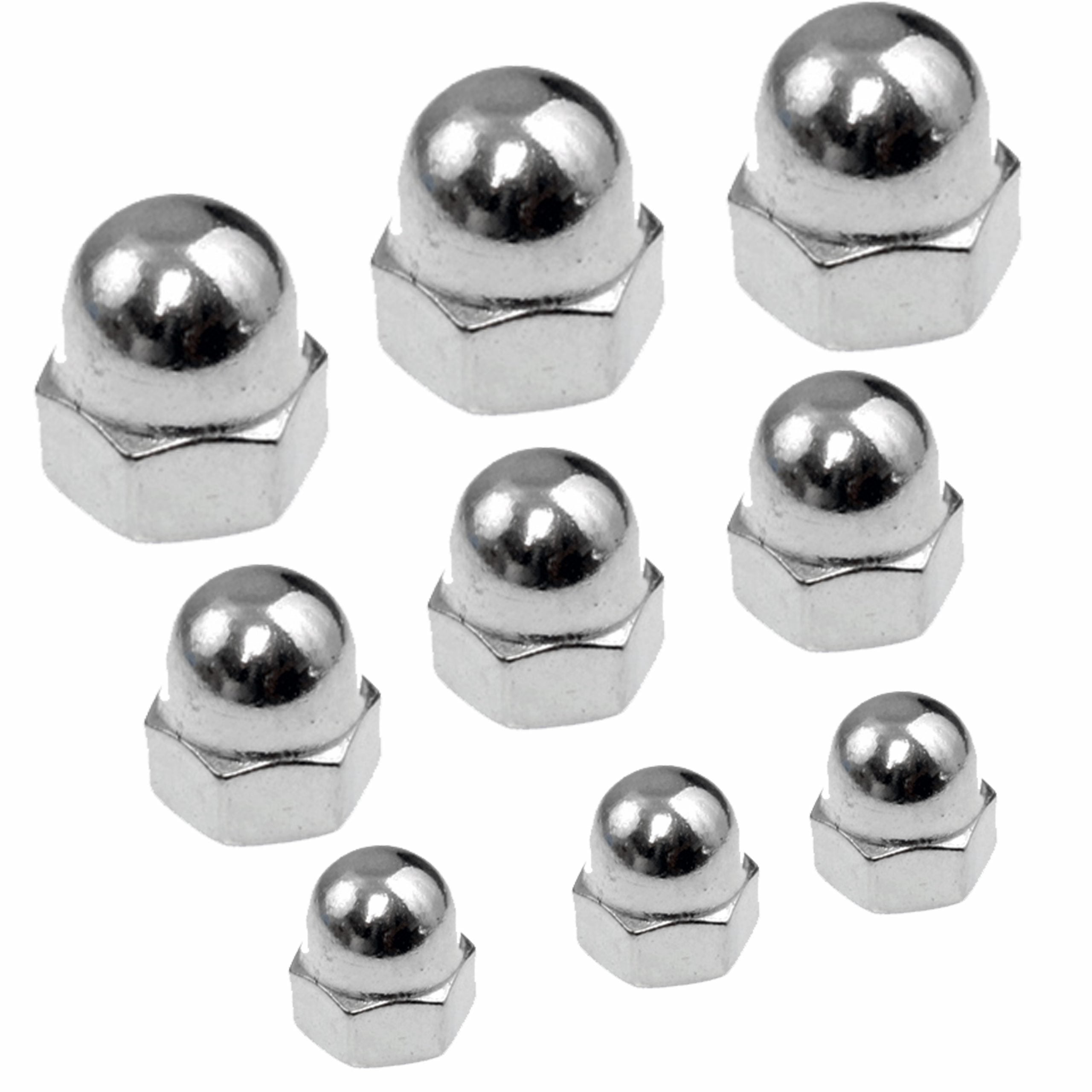 marine-dome-acorn-nuts-stainless steel