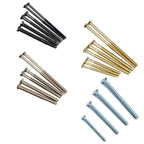 Electrical Screws M3.5 35–75mm — Multi-Finish Socket/Switch