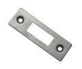 Face Plate — Satin Stainless Steel for Tubular Latch