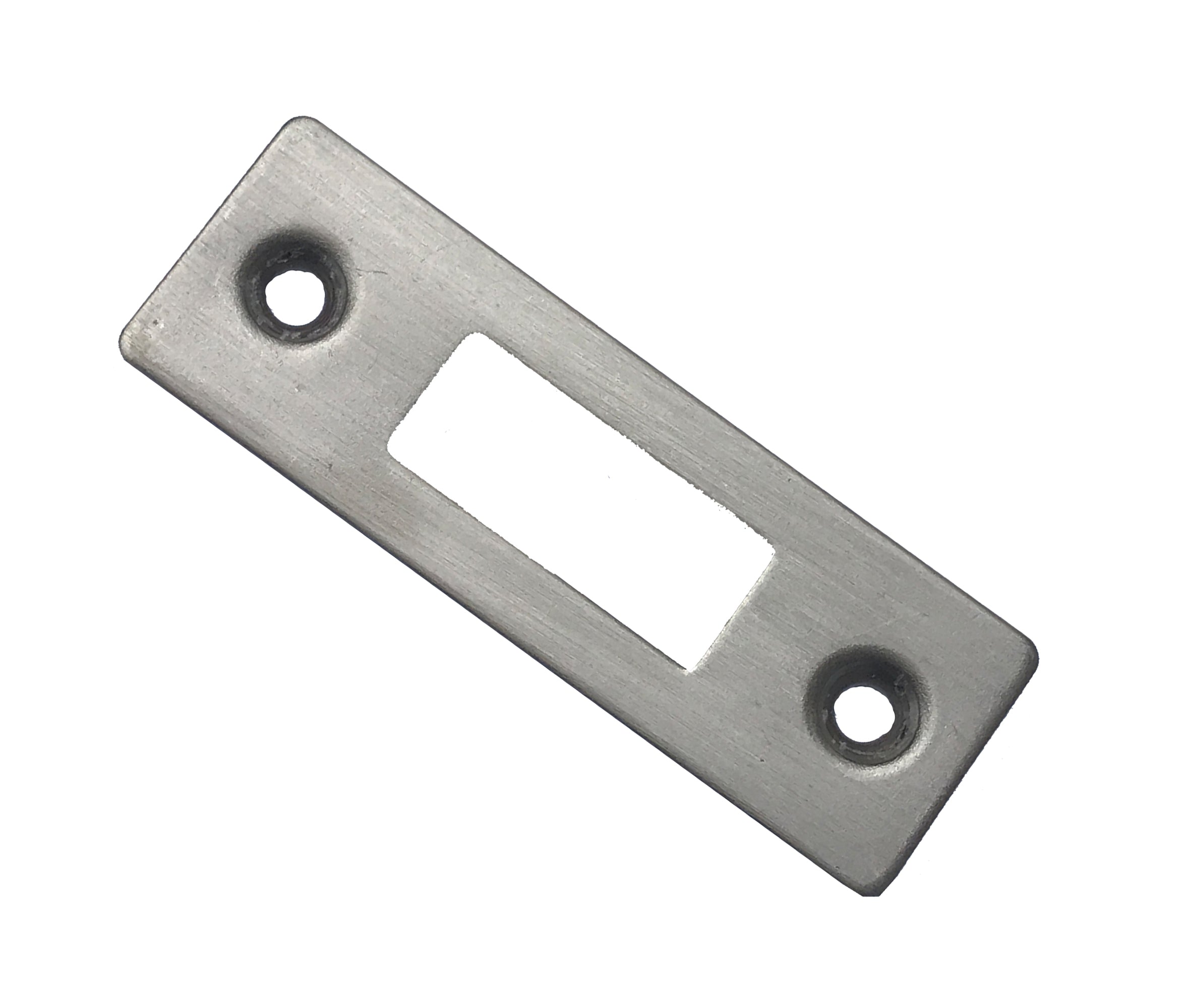 Face Plate — Satin Stainless Steel for Tubular Latch