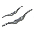 Flag Halyard Rope Cleat 68/112mm — A4 316 Marine Stainless