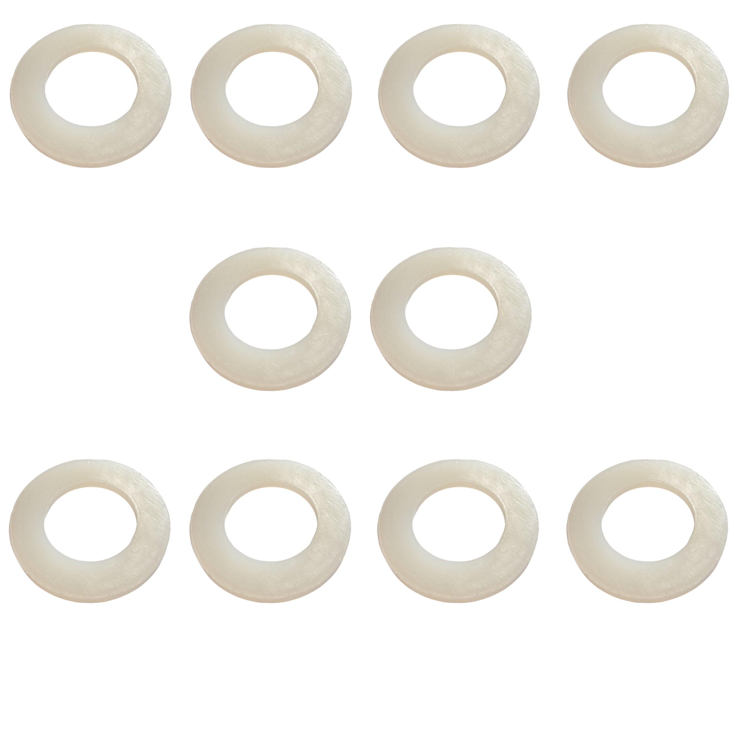 Nylon white washers
