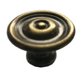 Vintage Cabinet Knob — Old Brass, Model 608 BR