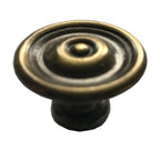 Vintage Cabinet Knob — Old Brass, Model 608 BR