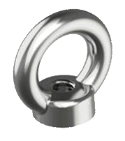 Lifting Eye Nuts M6–M10 — A4 316 Marine Grade Stainless