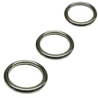 Welded O-Rings 3–5mm — A4 316 Marine Grade Stainless