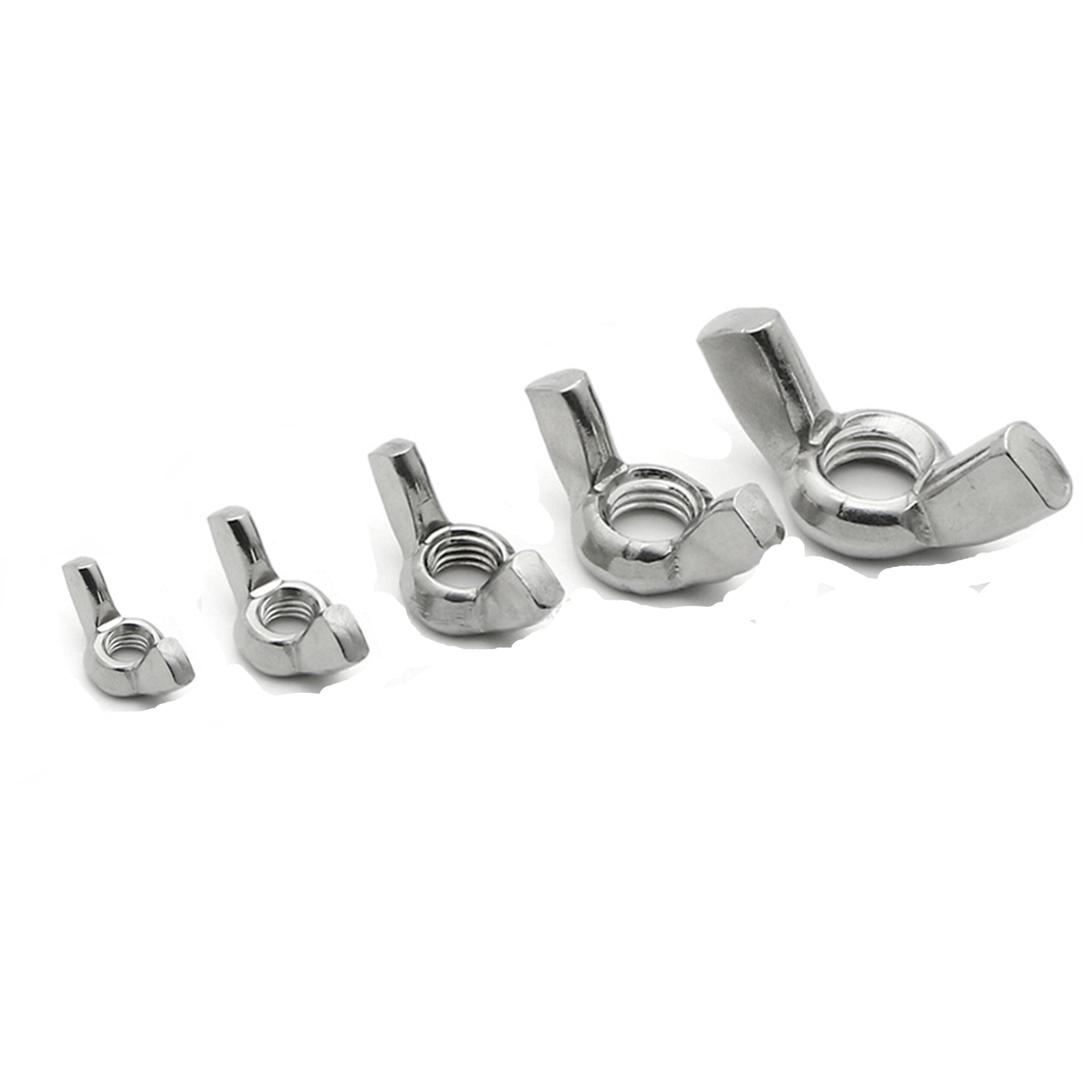 Wing Nuts M4–M6 — A4 Marine 316 Stainless DIN 315