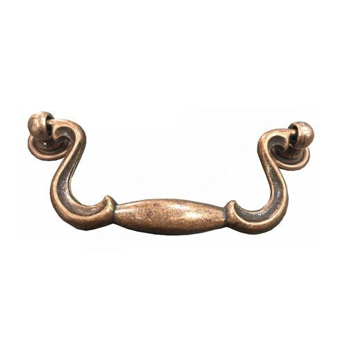 Vintage Cabinet Handle — Antique Copper, Model 644-07