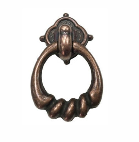Vintage Cabinet Handle — Antique Copper, Model 645-46