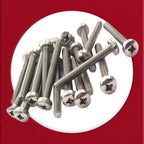 Pozi Pan Head Machine Screws M3–M6 — A2 Stainless DIN 7985