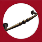 Vintage Cabinet Handle 453 BR For Drawers — Old Aged Brass