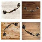 Vintage Cabinet Handle — Old Brass, Model 431