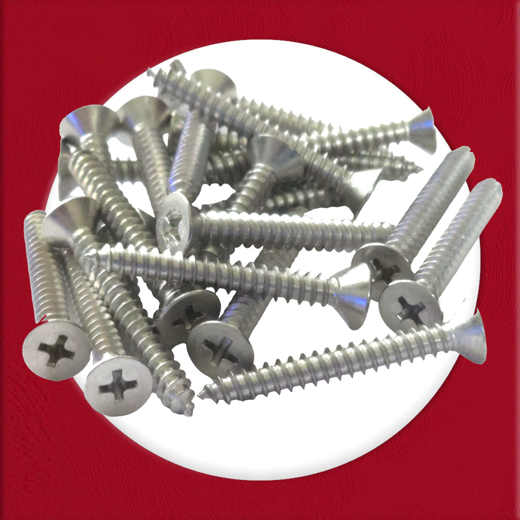 Countersunk Self-Tapping Screws No.4–12 — A4 316 Marine