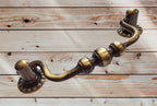 Vintage Cabinet Handle — Old Brass, Model 400A