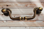 Vintage Cabinet Handle — Old Brass, Model 479