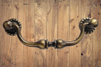 Vintage Cabinet Handle — Old Brass, Model 431
