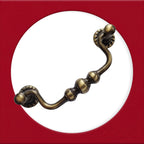 Vintage Cabinet Handle — Old Brass, Model 400A