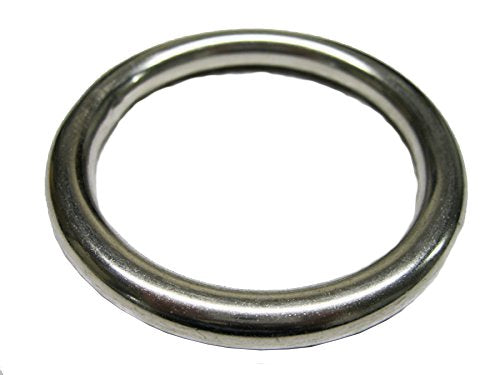 Welded O-Rings 3–5mm — A4 316 Marine Grade Stainless