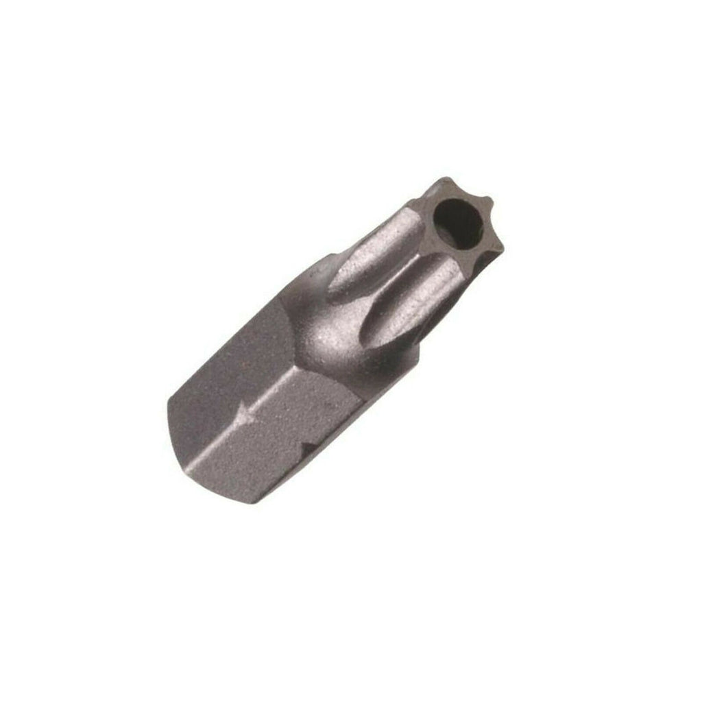 Security TORX Driver Bits TX10H–TX45H — 1/4in Pin-TORX