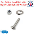 Button Head Bolt Sets M3–M8 — A2 Stainless ISO 7380