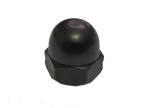 Black Dome Cap Nuts M3–M10 — A2 Stainless Steel DIN 1587