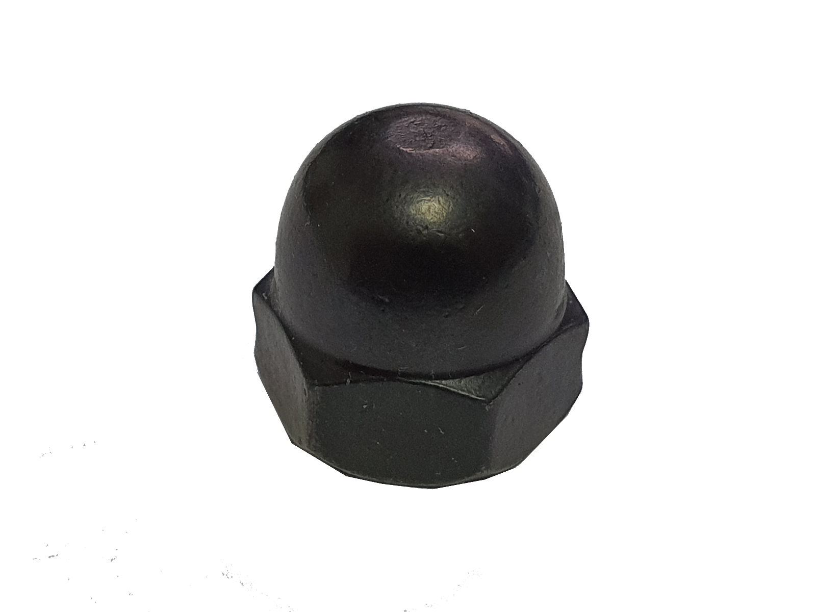 Black Dome Cap Nuts M3–M10 — A2 Stainless Steel DIN 1587