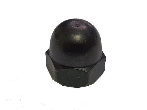 Black Dome Cap Nuts M3–M10 — view 2