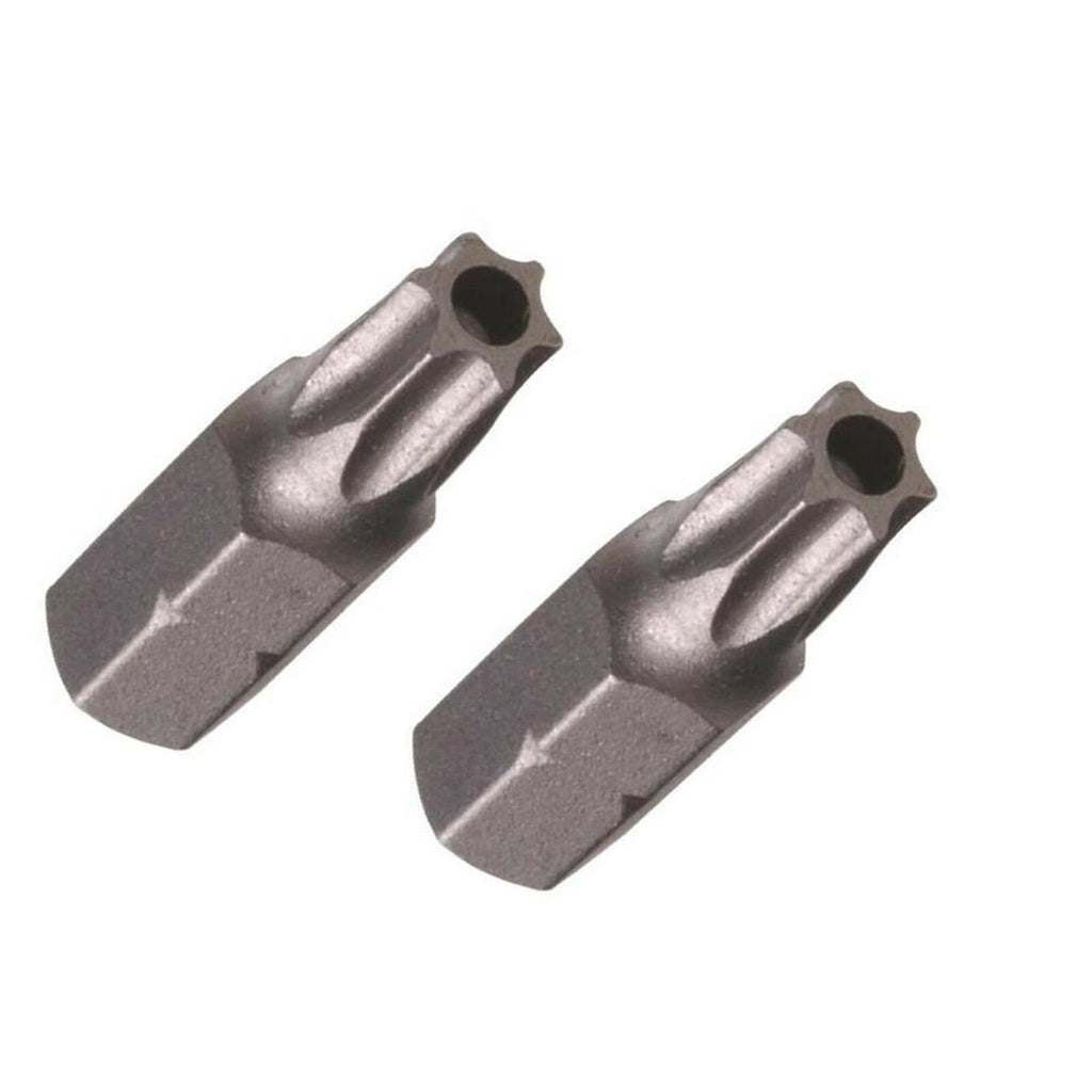 Security TORX Driver Bits TX10H–TX45H — 1/4in Pin-TORX