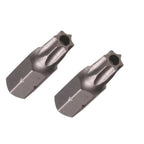 Security TORX Driver Bits TX10H–TX45H — 1/4in Pin-TORX