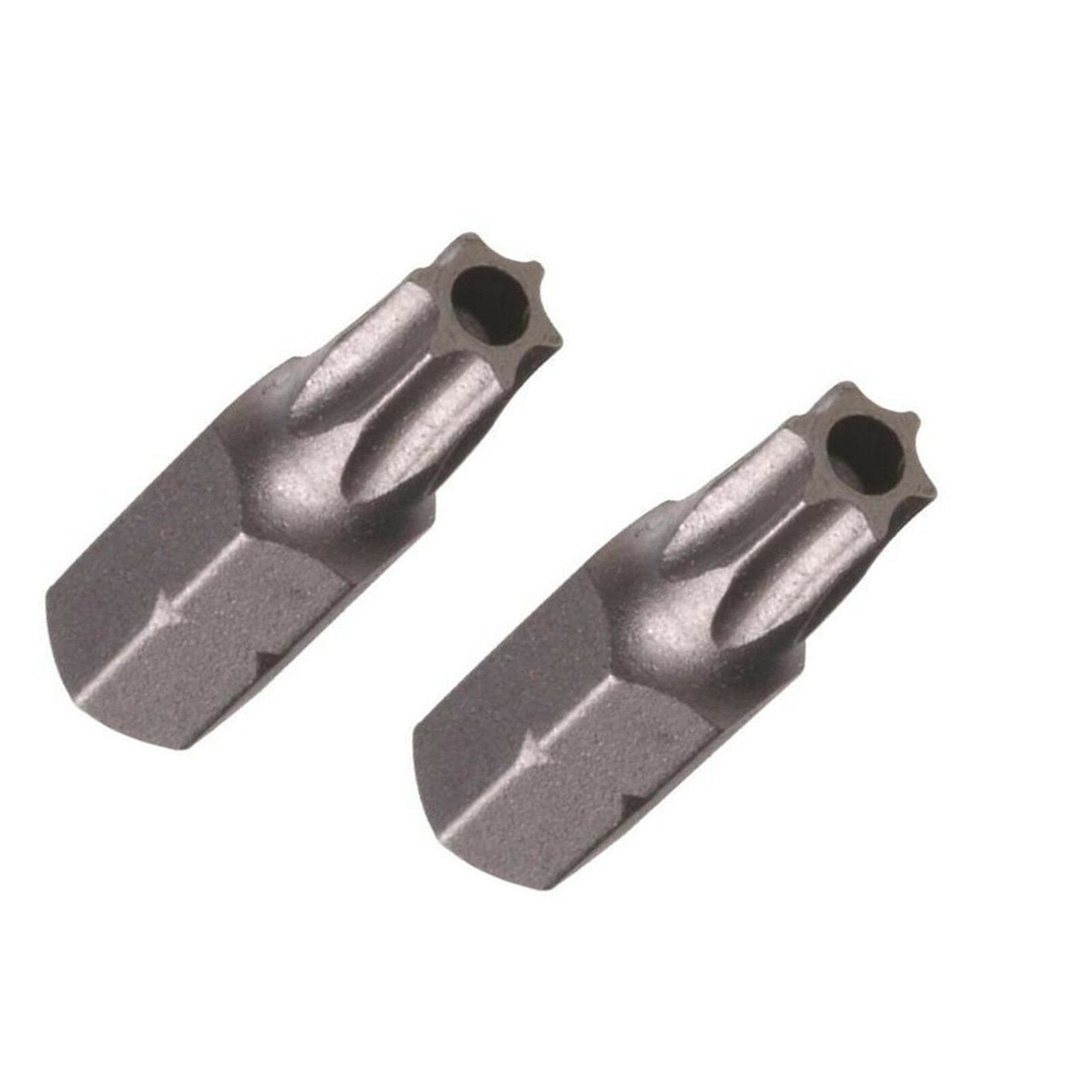 Security TORX Driver Bits TX10H–TX45H — 1/4in Pin-TORX