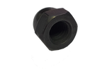 Black Dome Cap Nuts M3–M10 — A2 Stainless Steel DIN 1587