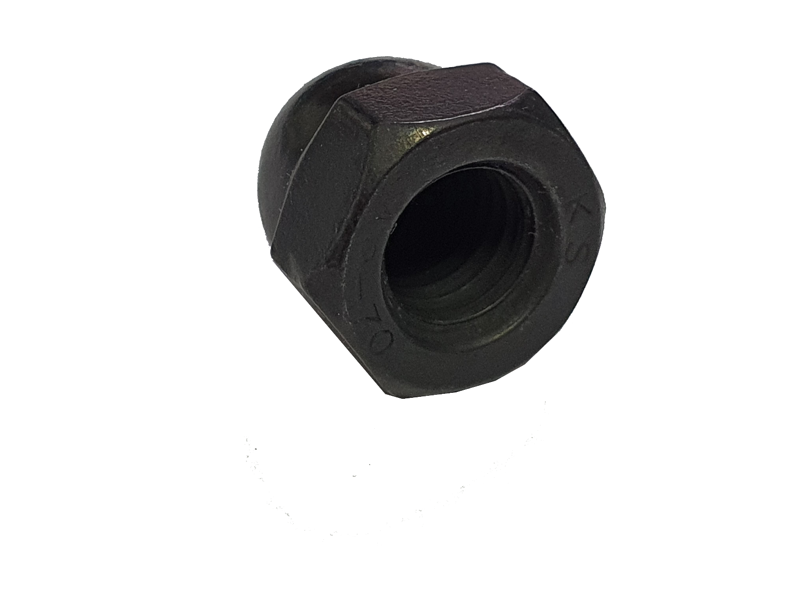 Black Dome Cap Nuts M3–M10 — A2 Stainless Steel DIN 1587