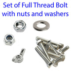 Hex Head Setscrew Bolt Sets M3–M8 — A2 Stainless DIN 933