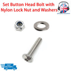 Button Head Bolt Sets M3–M8 — A2 Stainless ISO 7380