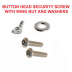 Security Button Head Screw Sets M3–M8 — A2 Pin-TORX