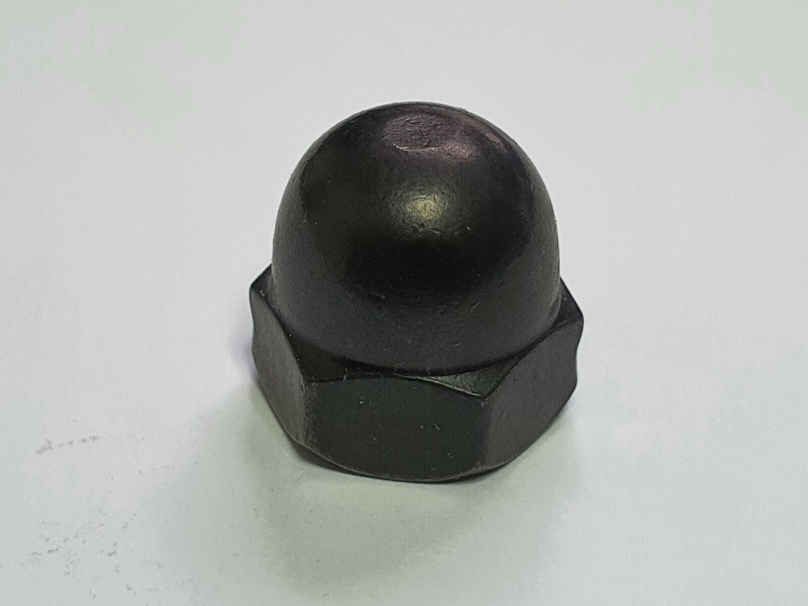 Black Dome Cap Nuts M3–M10 — A2 Stainless Steel DIN 1587