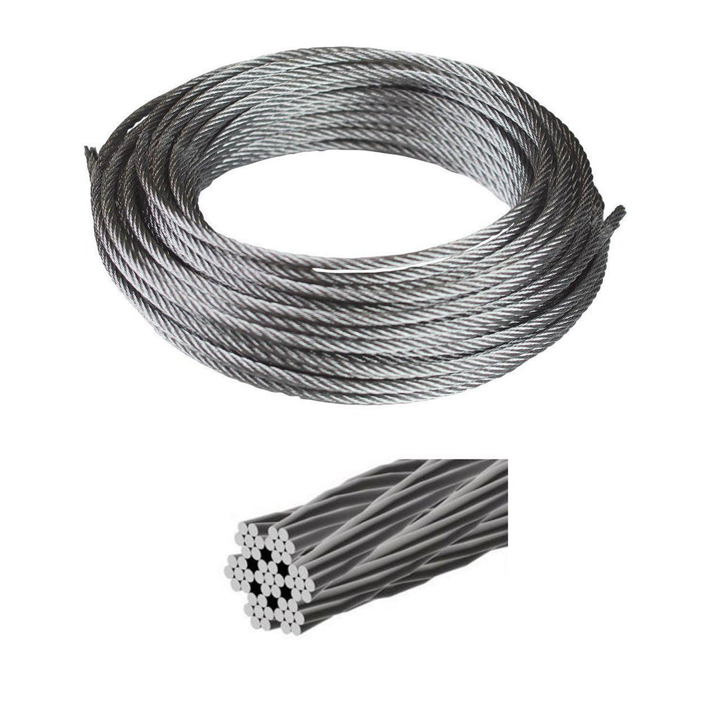 Wire Rope Clamps & Thimbles Set — A4 316 Marine Stainless