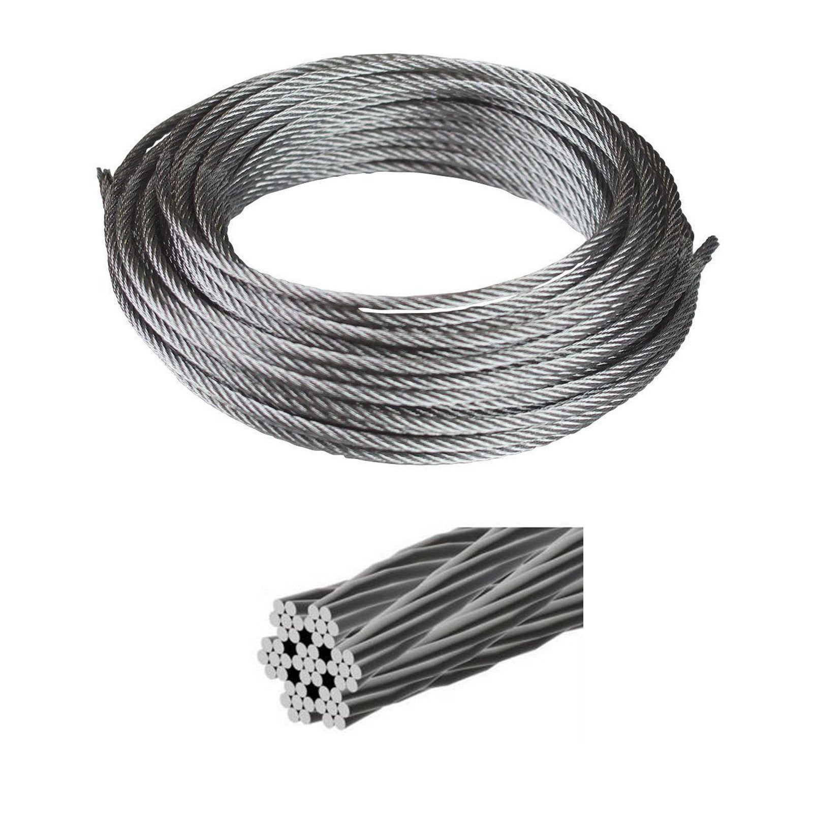 Wire Rope Clamps & Thimbles Set — A4 316 Marine Stainless