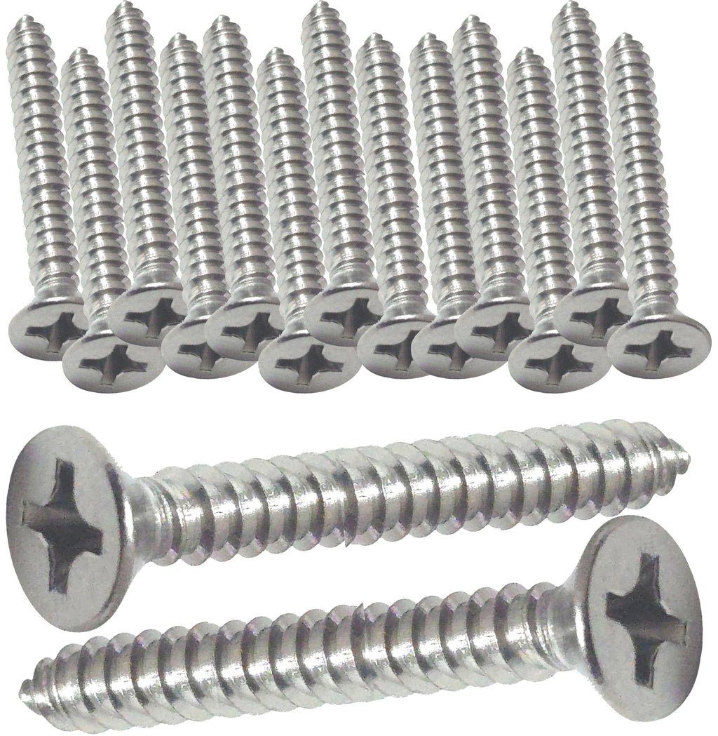 Countersunk Self-Tapping Screws No.4–12 — A4 316 Marine