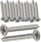 Countersunk Self-Tapping Screws No.4–12 — A4 316 Marine