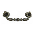 Vintage Cabinet Handle — Old Brass, Model 645-45