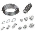 Wire Rope Clamps & Thimbles Set — A4 316 Marine Stainless