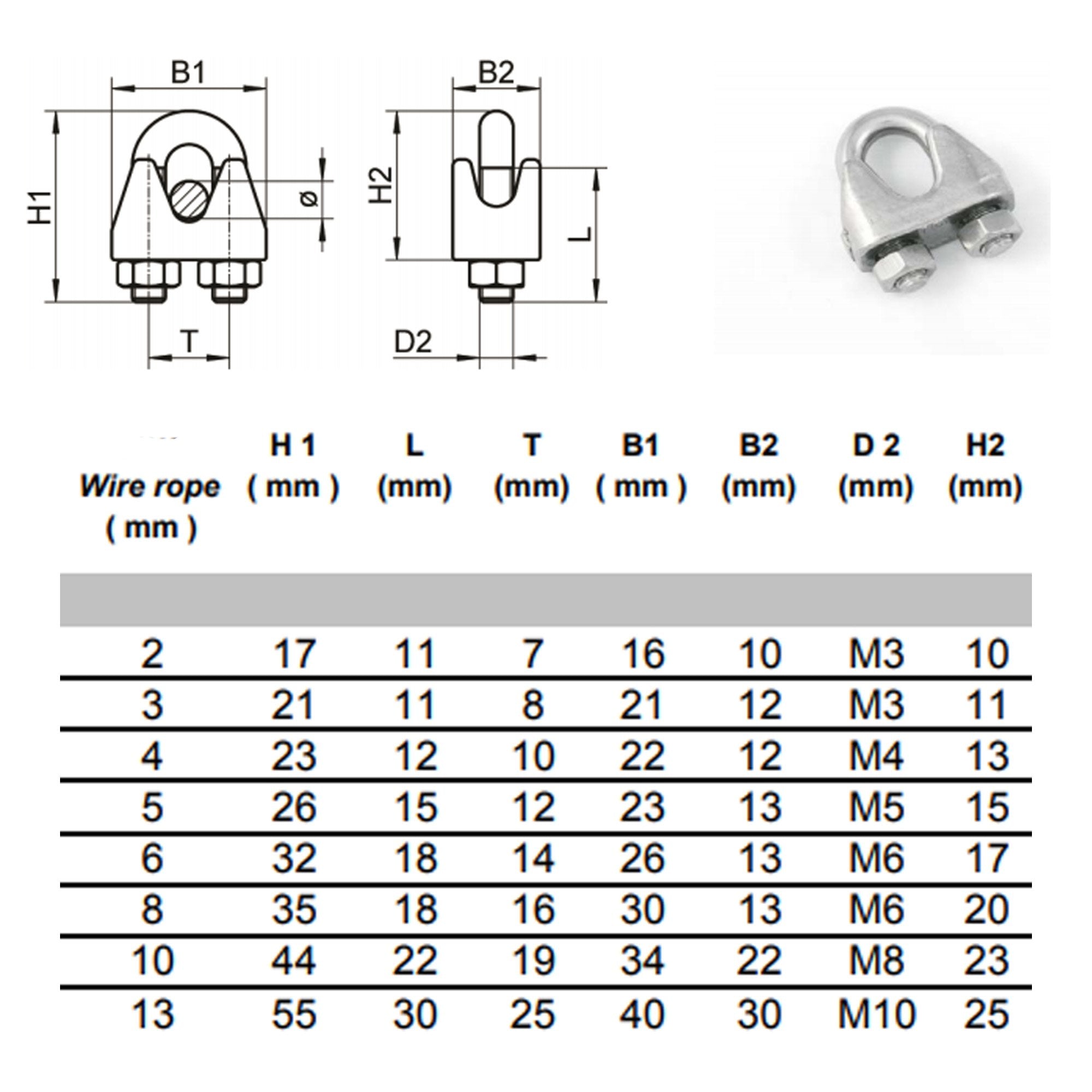 wire-rope-clamp-clip-sizes