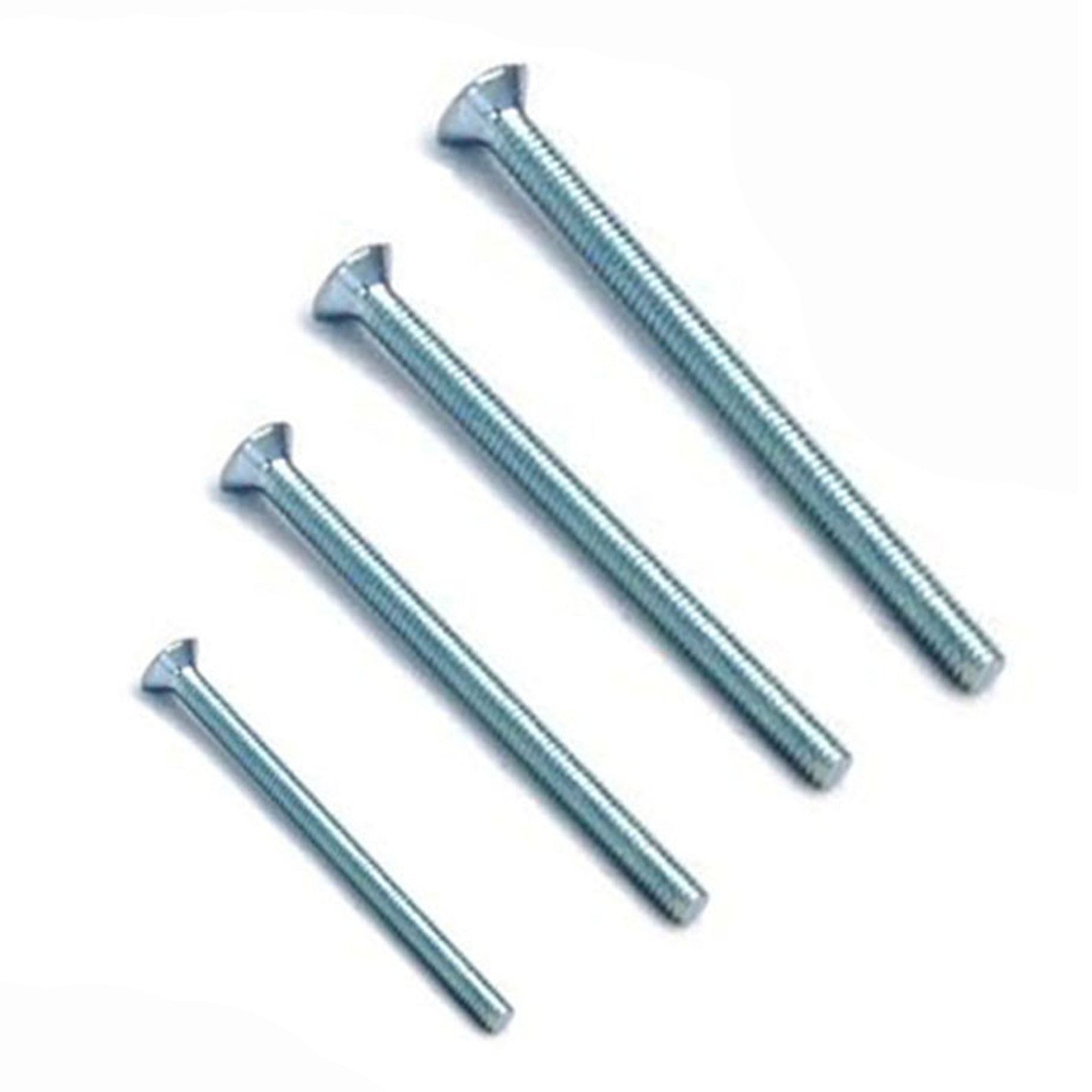 Bright zinc M3.5 electrical screws — 35mm to 75mm lengths